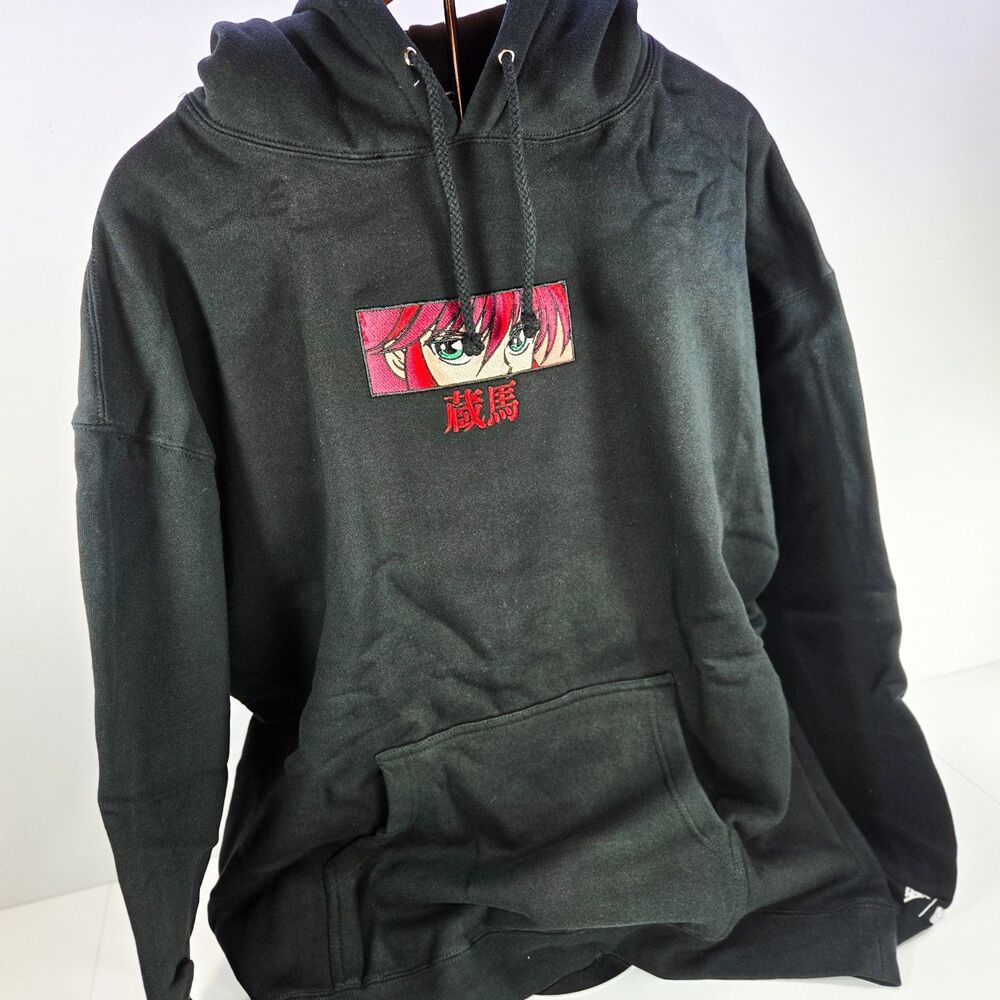 Hypland Yu Yu Hakusho Kurama Eyes Hoodie Black 00140XL Men’s XL New